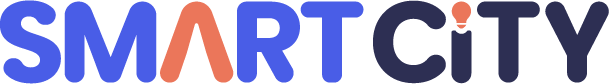 스마트시티 글자 로고